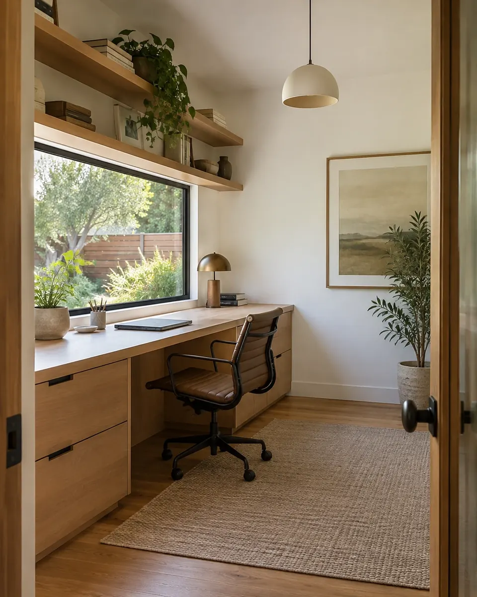Design concept: backyard home office