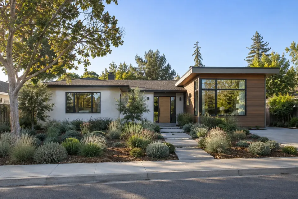Illustration of a typical home in Cupertino
