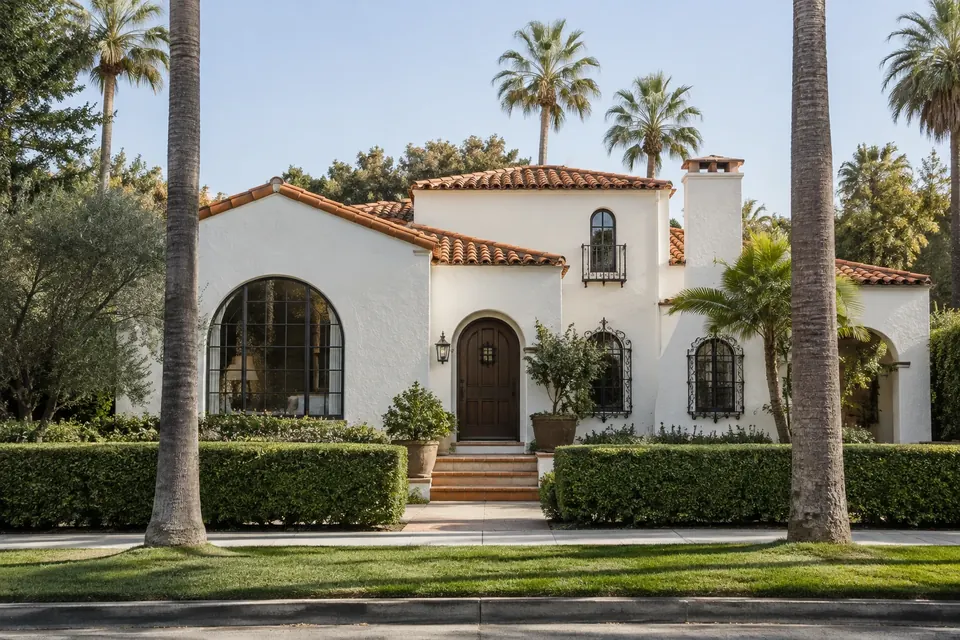 Illustration of a typical home in Beverly Hills
