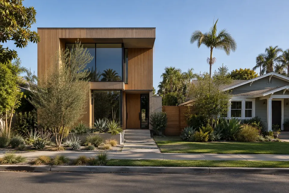 Illustration of a typical home in Venice and Mar Vista