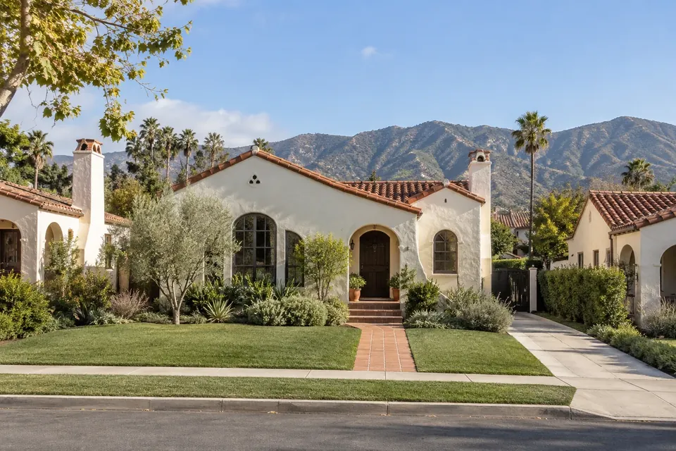 Illustration of a typical home in Glendale and Burbank