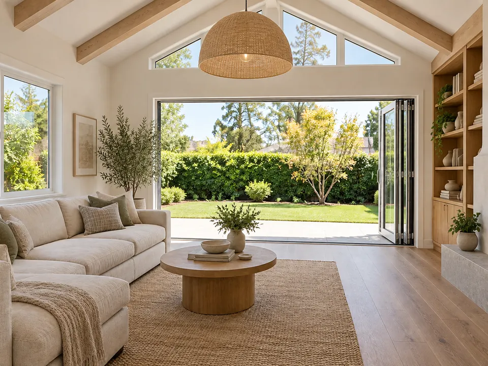 Design concept: family room addition at the premium finish level