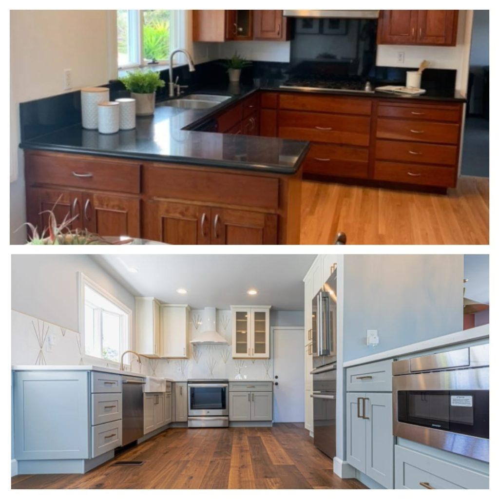 Tulip Remodeling Kitchen Before and After