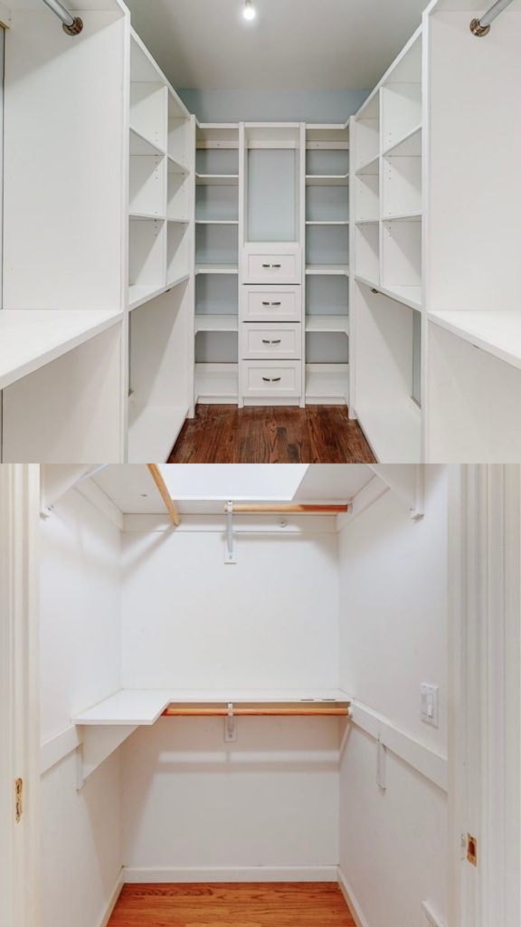 Closet Revamp: Transforming Space with New Shelving Design